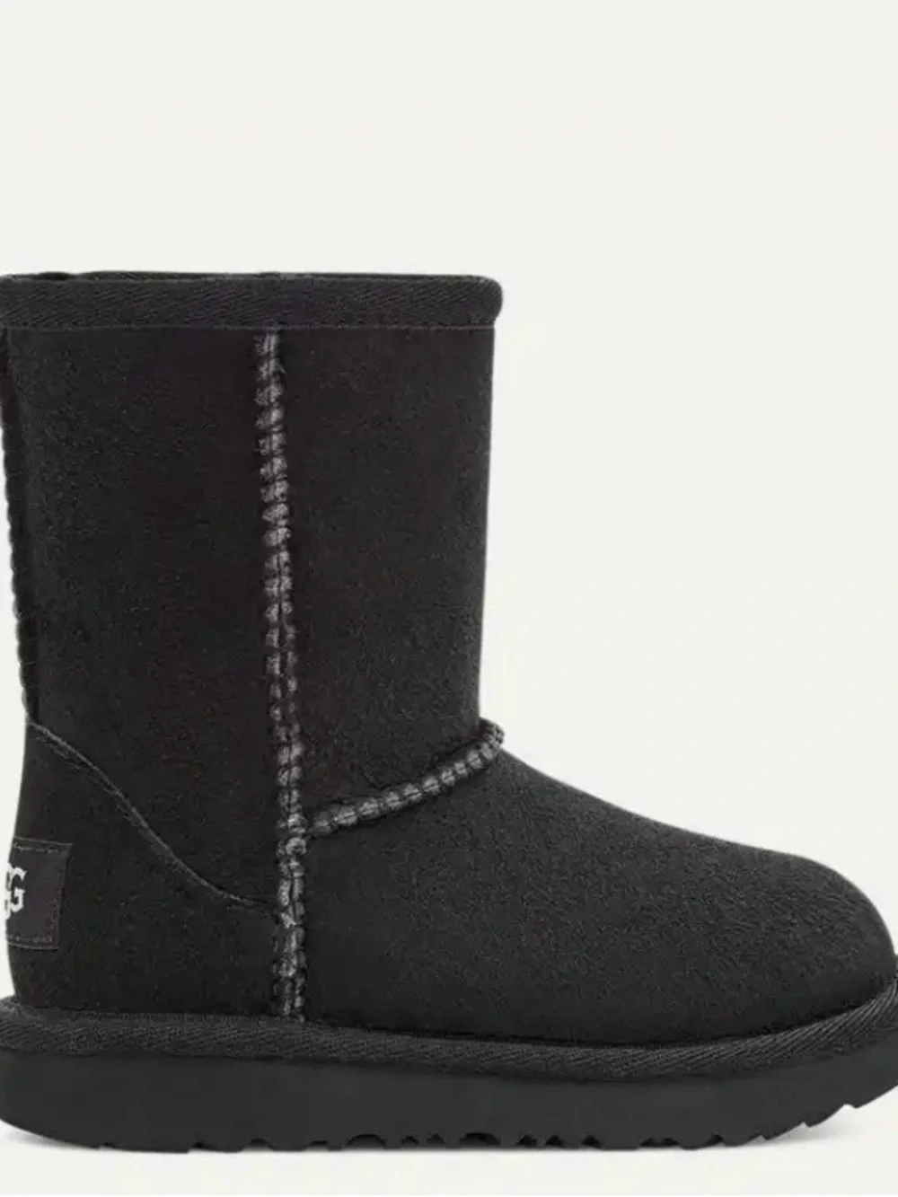 UGG Kids Classic Short Boots in Black